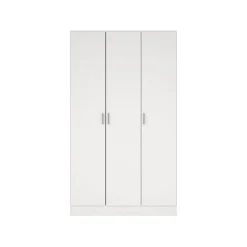 Kledingkasten< Kledingkast Miami Wit - 105x181x36 cm