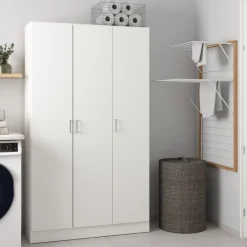 Kledingkasten< Kledingkast Miami Wit - 105x181x36 cm