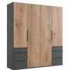 Kledingkasten< Kledingkast Oss Naturel - 200x236x58 cm