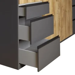 Kledingkasten< Kledingkast Oss Naturel - 200x236x58 cm