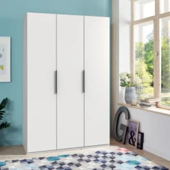 Kledingkasten< Kledingkast Oss Wit - 150x216x58 cm
