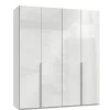 Kledingkasten< Kledingkast Tudela Hoogglans Wit - 180x210x58 cm