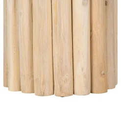 Poefs & Krukjes< Kruk Fernando Naturel - Ø 30 cm