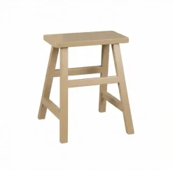 Poefs & Krukjes< Kruk Monto Grijs / Beige - 40x20 cm