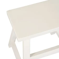 Poefs & Krukjes< Kruk Monto Wit - 40x20 cm
