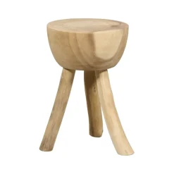 Bijzettafels|Poefs & Krukjes< Kruk Suis Naturel - Ø 30 cm