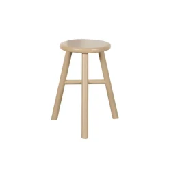 Poefs & Krukjes< Kruk Todi Greige - Ø 40 cm
