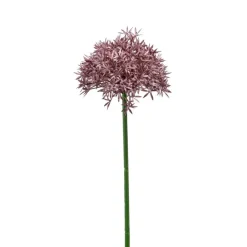 Kunstplanten & Bloemen< Kunstbloem Allium Paars - 62 cm