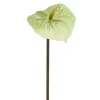 Kunstplanten & Bloemen< Kunstbloem Anthurium Groen - 65 cm