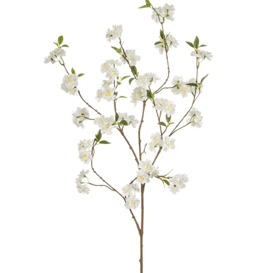 Kunstplanten & Bloemen< Kunstbloem Apple Blossom Wit - 120 cm