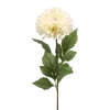 Kunstplanten & Bloemen< Kunstbloem Dahlia Crème - 66 cm