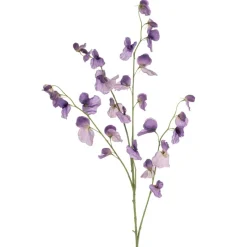 Kunstplanten & Bloemen< Kunstbloem Lathyrus Paars - 113 cm