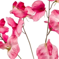 Kunstplanten & Bloemen< Kunstbloem Lathyrus Roze - 75 cm