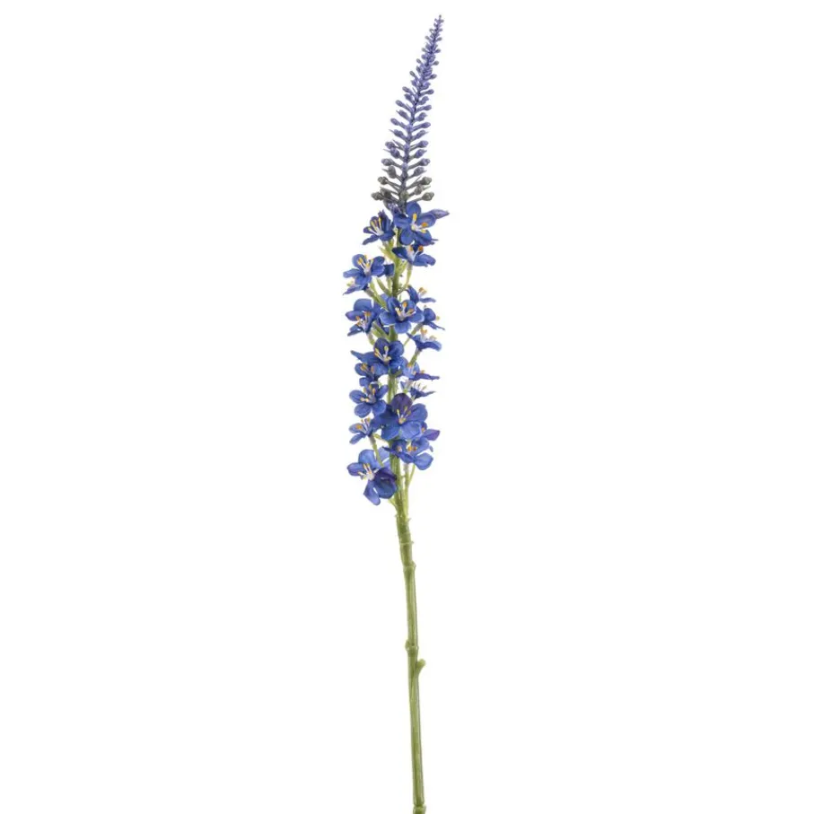 Kunstplanten & Bloemen< Kunstbloem Lysimachia Blauw - 66 cm