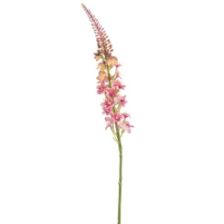 Kunstplanten & Bloemen< Kunstbloem Lysimachia Roze - 66 cm