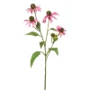 Kunstplanten & Bloemen< Kunstbloem Redbeckia Roze - 73 cm