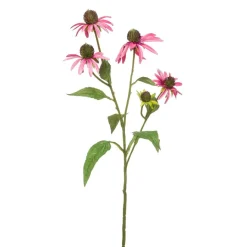 Kunstplanten & Bloemen< Kunstbloem Redbeckia Roze - 73 cm