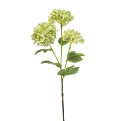 Kunstplanten & Bloemen< Kunstbloem Vibumum Groen - 60 cm