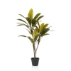 Kunstplanten & Bloemen< Kunstplant Cordyline Groen - 105 cm hoog