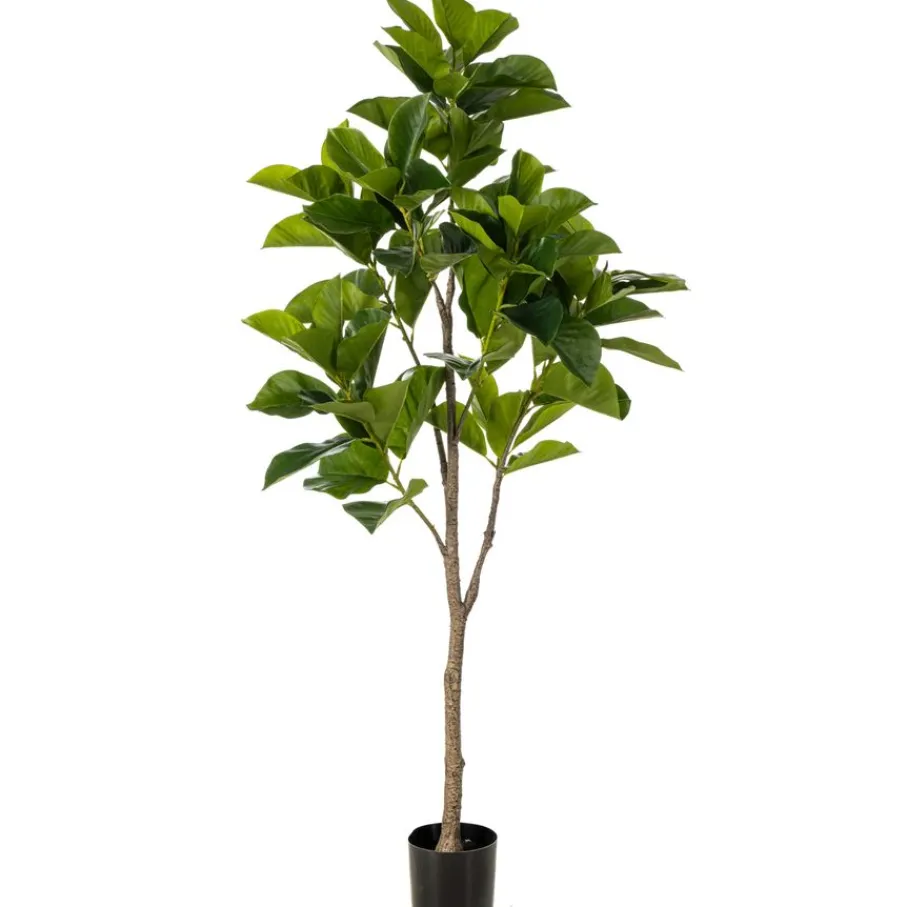 Kunstplanten & Bloemen< Kunstplant Ficus Benghalensis Groen - 170 cm hoog