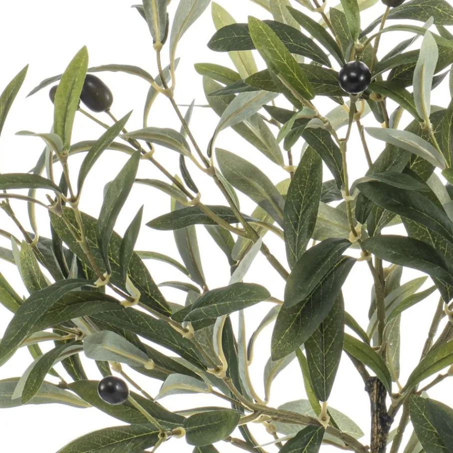 Kunstplanten & Bloemen< Kunstplant Olive Groen - 70 cm hoog