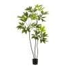 Kunstplanten & Bloemen< Kunstplant Schefflera Groen - 150 cm hoog