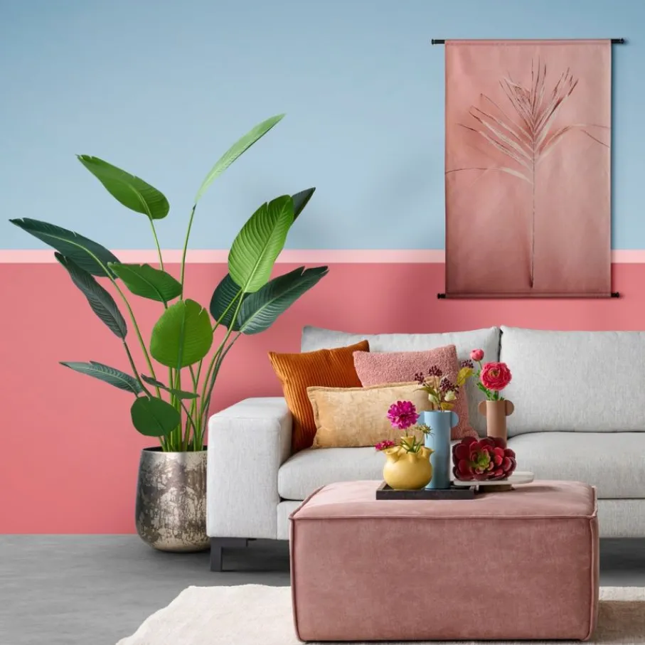 Kunstplanten & Bloemen< Kunstplant Strelitzia Groen - 230 cm hoog