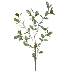 Kunstplanten & Bloemen< Kunsttak Eucalyptus Groen - 90 cm