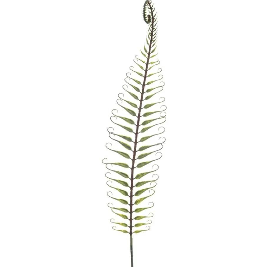 Kunstplanten & Bloemen< Kunsttak Fern Groen - 92 cm