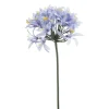 Kunstplanten & Bloemen< Kustbloem Agapanthus Blauw - 80 cm