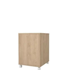 Opbergkasten< Ladekast Bram Eiken / Wit - 41x61x49 cm