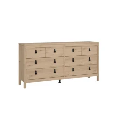 Ladekasten|Dressoirs< Ladekast Dallas Eiken - 160x80x39 cm