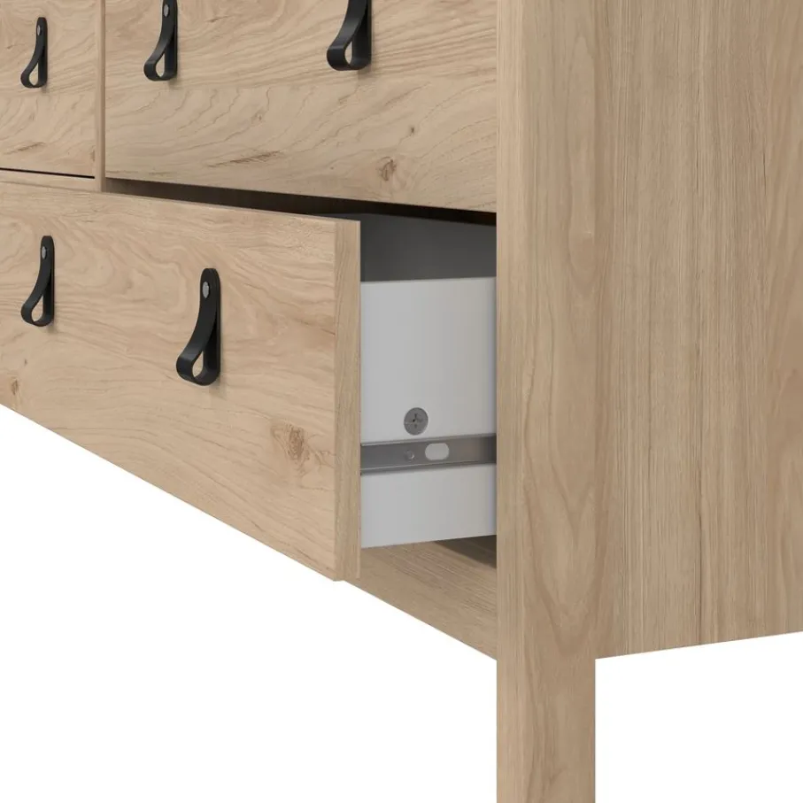 Ladekasten|Dressoirs< Ladekast Dallas Eiken - 160x80x39 cm