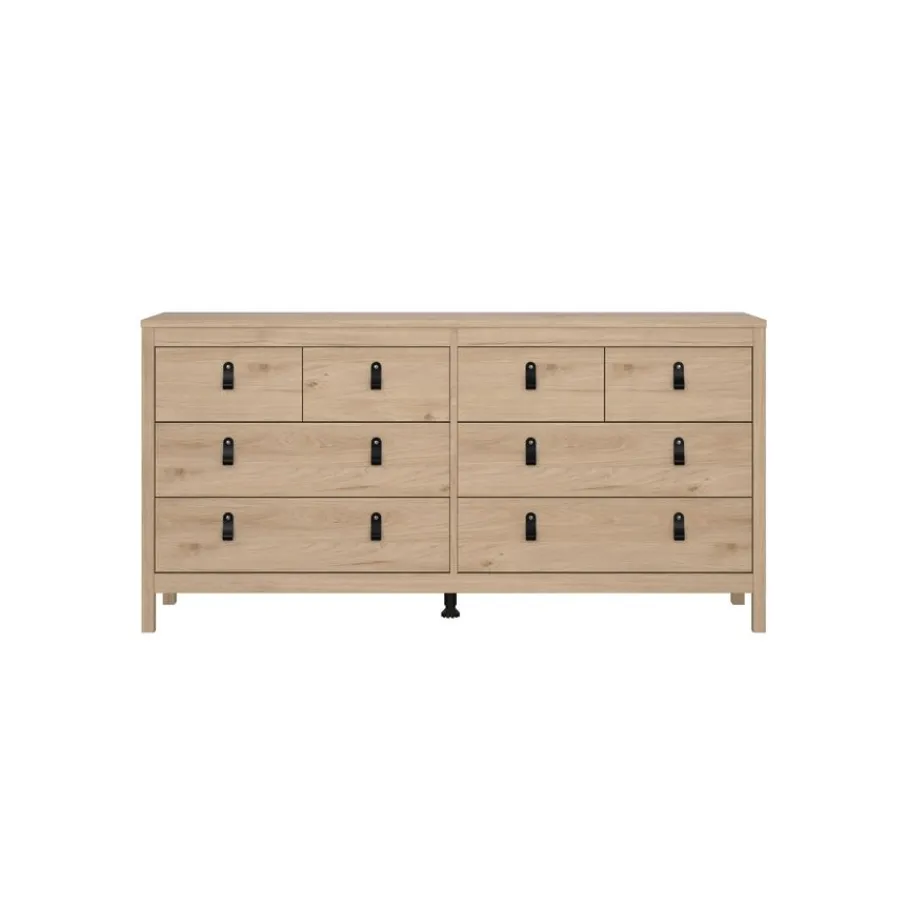 Ladekasten|Dressoirs< Ladekast Dallas Eiken - 160x80x39 cm