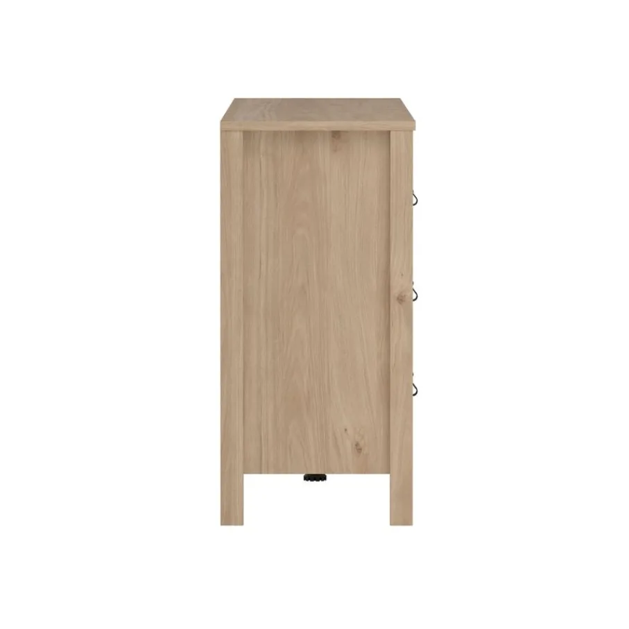 Ladekasten|Dressoirs< Ladekast Dallas Eiken - 160x80x39 cm