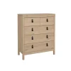 Opbergkasten< Ladekast Dallas Eiken - 83x99x39 cm