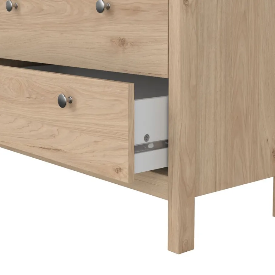 Opbergkasten< Ladekast Dallas Eiken - 83x99x39 cm