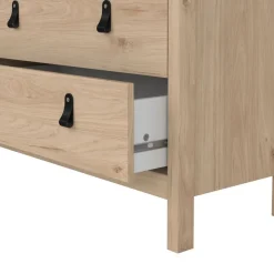 Opbergkasten< Ladekast Dallas Eiken - 83x99x39 cm