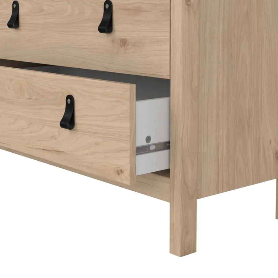 Opbergkasten< Ladekast Dallas Eiken - 83x99x39 cm