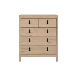 Opbergkasten< Ladekast Dallas Eiken - 83x99x39 cm