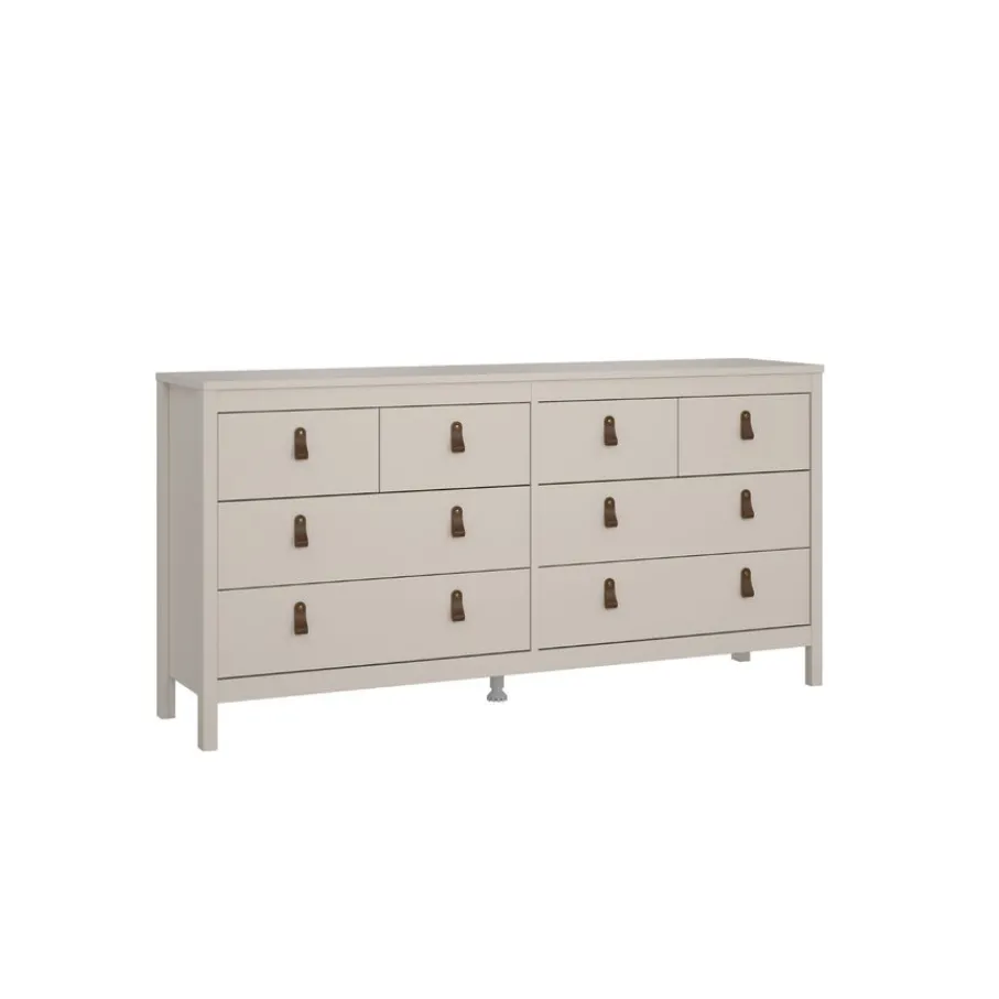 Ladekasten|Dressoirs< Ladekast Dallas Taupe - 160x80x39 cm
