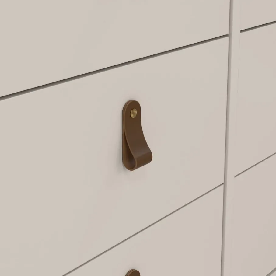 Ladekasten|Dressoirs< Ladekast Dallas Taupe - 160x80x39 cm