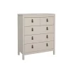 Opbergkasten< Ladekast Dallas Taupe - 83x99x39 cm