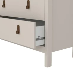 Opbergkasten< Ladekast Dallas Taupe - 83x99x39 cm