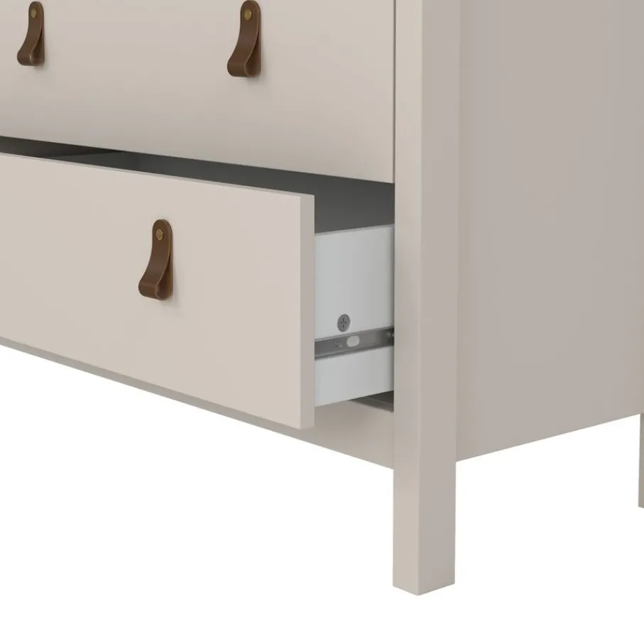 Opbergkasten< Ladekast Dallas Taupe - 83x99x39 cm