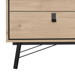 Opbergkasten< Ladekast Denver Eiken - 150x95x40 cm