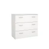 Ladekasten< Ladekast Harper Wit - 75x70x36 cm