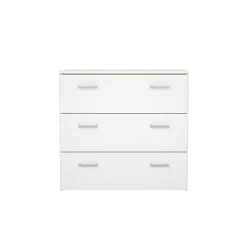 Ladekasten< Ladekast Harper Wit - 75x70x36 cm