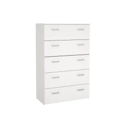 Ladekasten< Ladekast Harper Wit - 75x115x36 cm