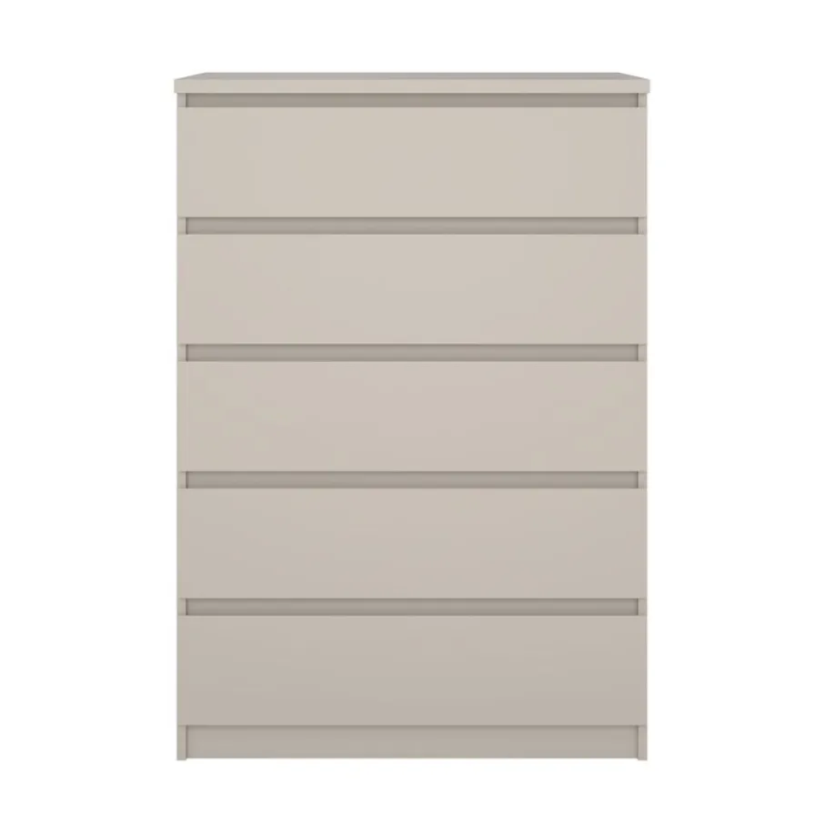 Ladekasten< Ladekast Luna Taupe - 77x112x50 cm